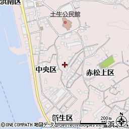 広島県尾道市因島土生町赤松上区1771周辺の地図