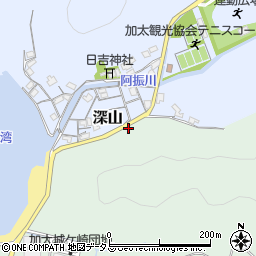 和歌山県和歌山市加太79周辺の地図