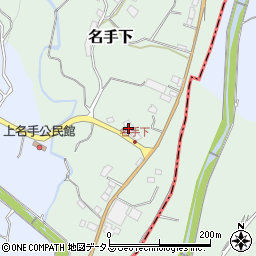 和歌山県紀の川市名手下274周辺の地図