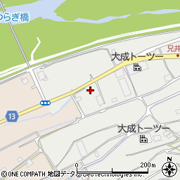 和歌山県伊都郡かつらぎ町兄井130周辺の地図