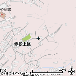 広島県尾道市因島土生町赤松上区1884-7周辺の地図