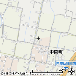 香川県高松市中間町90-4周辺の地図