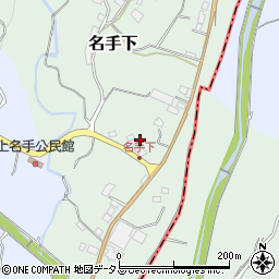 和歌山県紀の川市名手下276周辺の地図
