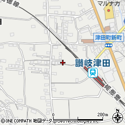香川県さぬき市津田町津田900周辺の地図