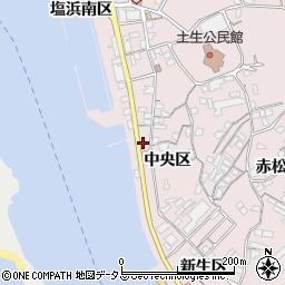 広島県尾道市因島土生町中央区1760周辺の地図