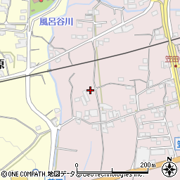 和歌山県かつらぎ町（伊都郡）笠田中周辺の地図