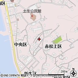 広島県尾道市因島土生町赤松上区1774-6周辺の地図