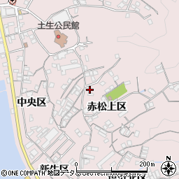 広島県尾道市因島土生町赤松上区1805-6周辺の地図