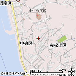 広島県尾道市因島土生町赤松上区1771-4周辺の地図