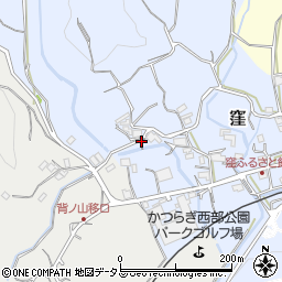 和歌山県伊都郡かつらぎ町窪周辺の地図