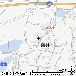 和歌山県紀の川市藤井608周辺の地図