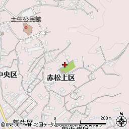 広島県尾道市因島土生町赤松上区1801-4周辺の地図