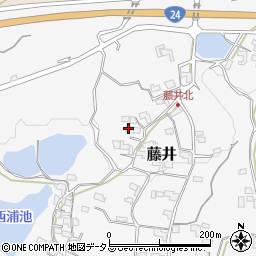 和歌山県紀の川市藤井609周辺の地図
