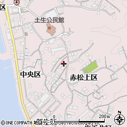 広島県尾道市因島土生町赤松上区1774-5周辺の地図