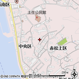 広島県尾道市因島土生町赤松上区1772周辺の地図