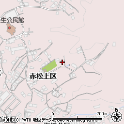 広島県尾道市因島土生町赤松上区1837-2周辺の地図
