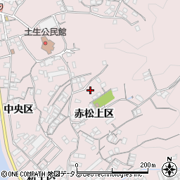 広島県尾道市因島土生町赤松上区1804-4周辺の地図