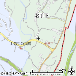 和歌山県紀の川市名手下269周辺の地図