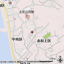 広島県尾道市因島土生町赤松上区1773-1周辺の地図