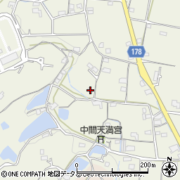 香川県高松市中間町1399周辺の地図