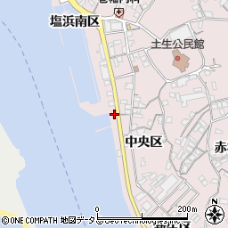 広島県尾道市因島土生町中央区1752-16周辺の地図