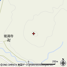 能満寺山周辺の地図