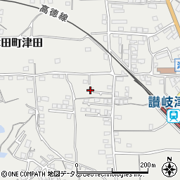 香川県さぬき市津田町津田854-6周辺の地図