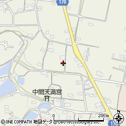 香川県高松市中間町1416周辺の地図