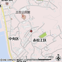 広島県尾道市因島土生町赤松上区1773-2周辺の地図