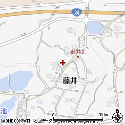 和歌山県紀の川市藤井606周辺の地図