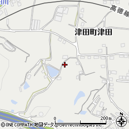香川県さぬき市津田町津田1853-1周辺の地図