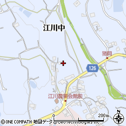 和歌山県紀の川市江川中148-2周辺の地図