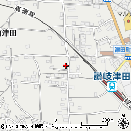 香川県さぬき市津田町津田854-9周辺の地図