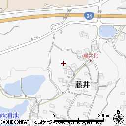 和歌山県紀の川市藤井600-1周辺の地図