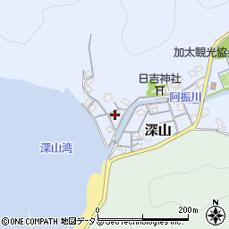 和歌山県和歌山市深山75周辺の地図