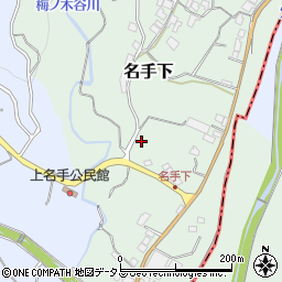 和歌山県紀の川市名手下282周辺の地図