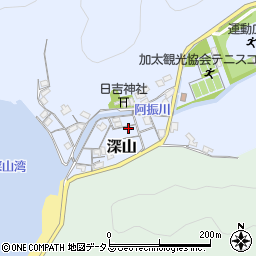 和歌山県和歌山市深山8周辺の地図