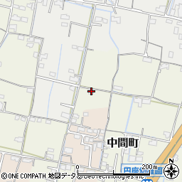 香川県高松市中間町89周辺の地図