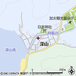 和歌山県和歌山市深山24周辺の地図