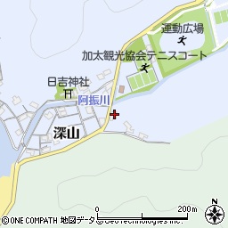 和歌山県和歌山市深山6周辺の地図
