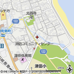 香川県さぬき市津田町津田2-5周辺の地図