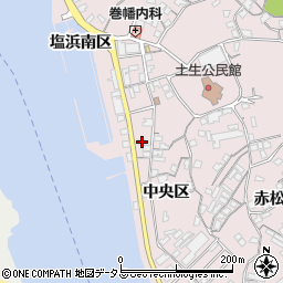 広島県尾道市因島土生町中央区1752周辺の地図