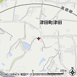 香川県さぬき市津田町津田1845-4周辺の地図