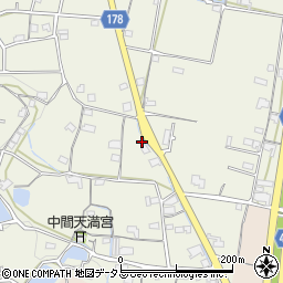 香川県高松市中間町1421周辺の地図
