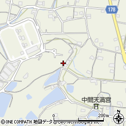 香川県高松市中間町1318周辺の地図