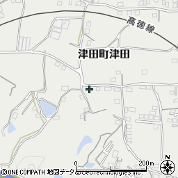 香川県さぬき市津田町津田843-8周辺の地図