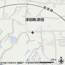 香川県さぬき市津田町津田843-5周辺の地図