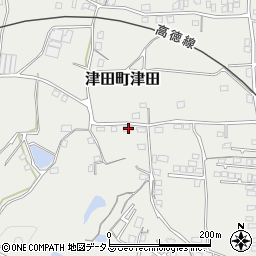香川県さぬき市津田町津田843-3周辺の地図