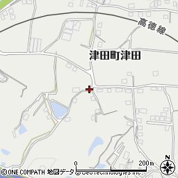 香川県さぬき市津田町津田1844周辺の地図