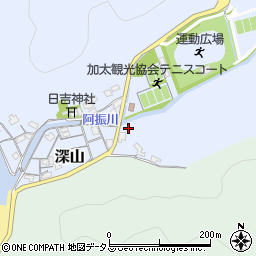 和歌山県和歌山市深山2周辺の地図